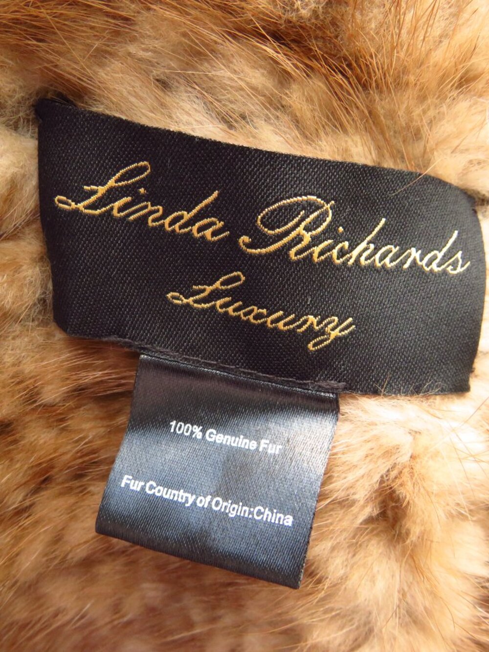 Linda Richards Luxury Fur Stole Genuine Fur - Picture 10 of 15